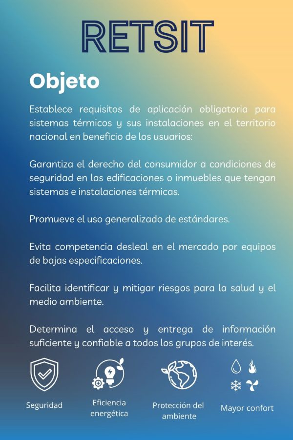 Reglamento Técnico de Instalaciones Térmicas RETSIT - Imagen 2