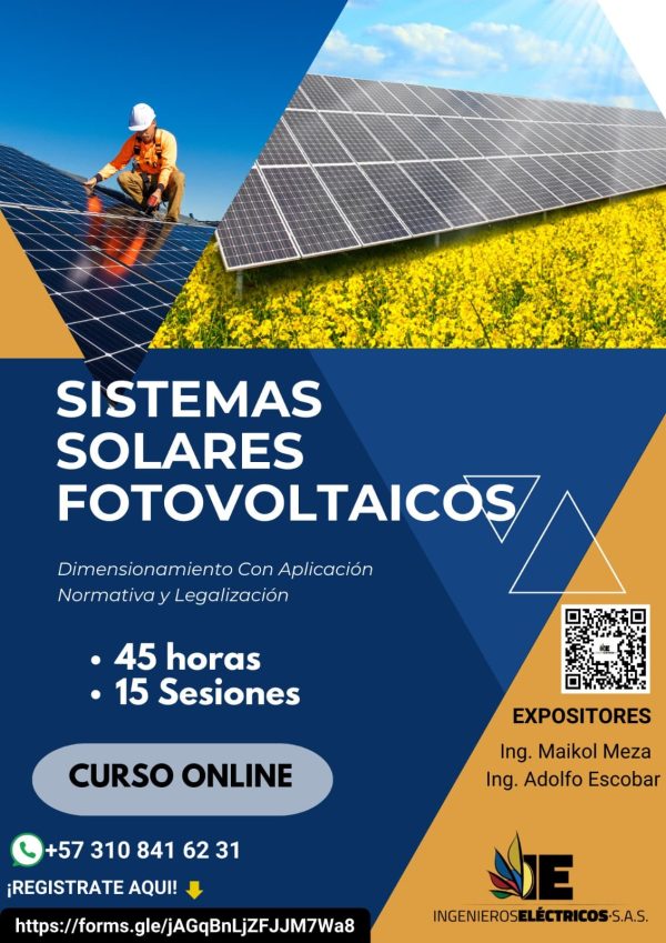 Curso Especializado Sistemas Solares Fotovoltaicos 2025