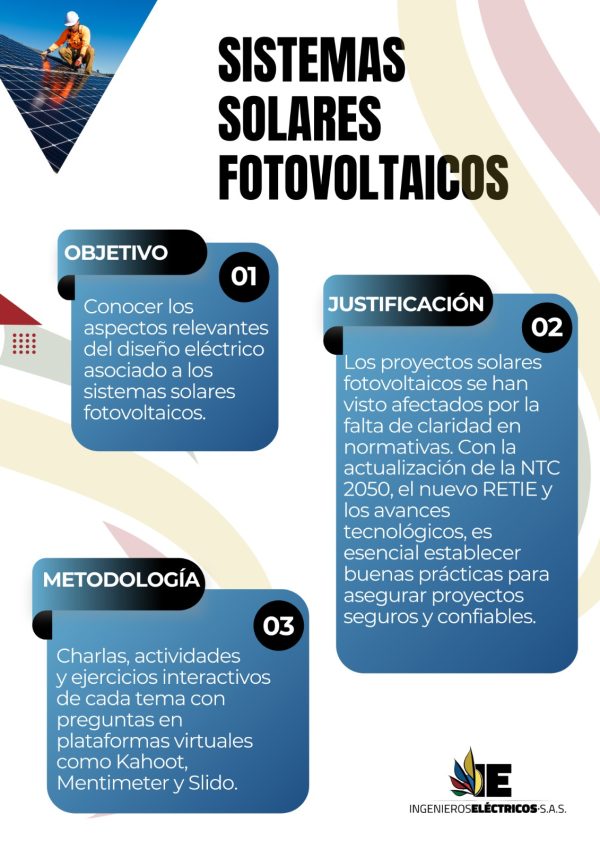 Curso Especializado Sistemas Solares Fotovoltaicos 2025 - Imagen 3