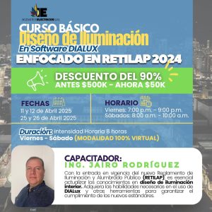 Curso Dialux enfocado en Retilap 2024