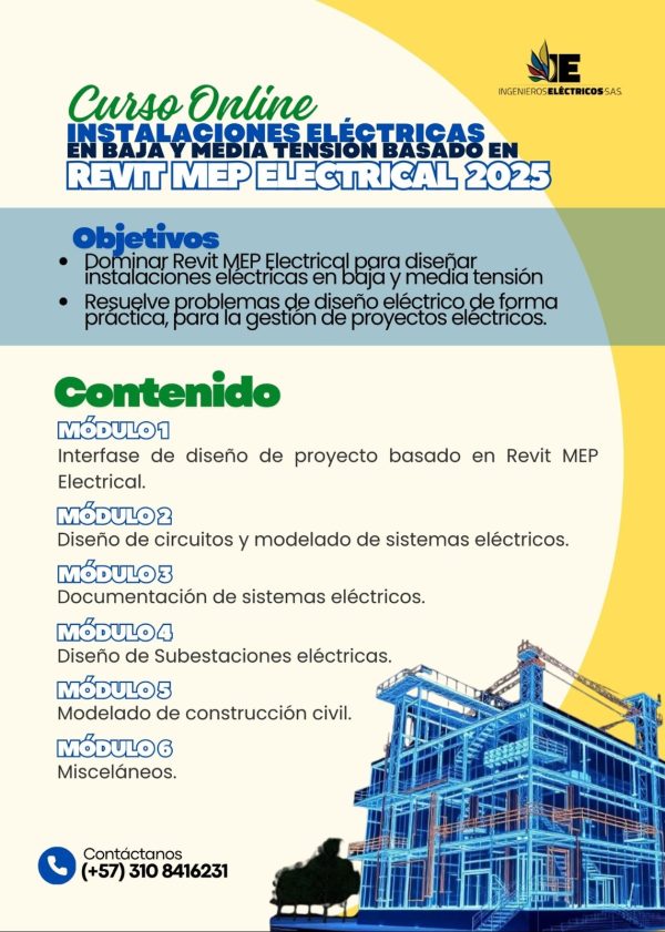 Curso Revit Mep Electrical 2025 - Imagen 2