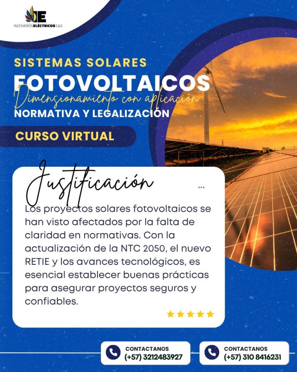 CURSO DE SISTEMAS SOLARES FOTOVOLTAICOS (SSF) ☀️⚡ - Imagen 3