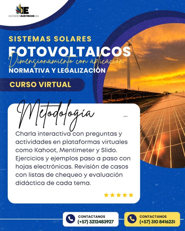 CURSO DE SISTEMAS SOLARES FOTOVOLTAICOS (SSF) ☀️⚡ - Imagen 4