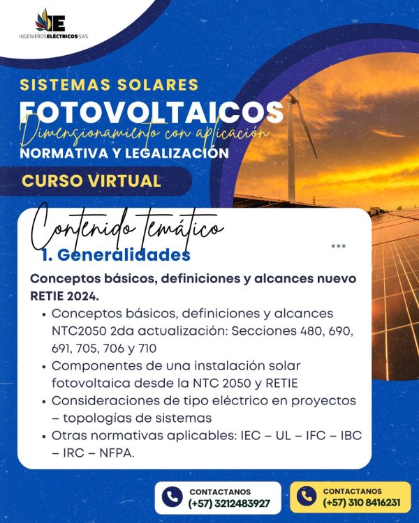 CURSO DE SISTEMAS SOLARES FOTOVOLTAICOS (SSF) ☀️⚡ - Imagen 5