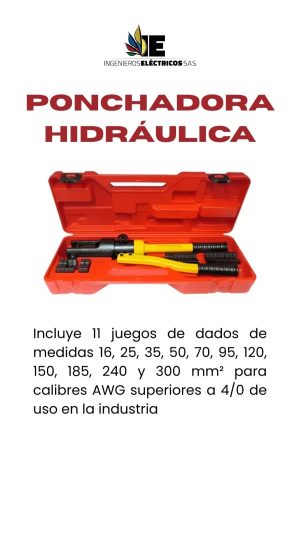 PONCHADORA HIDRÁULICA