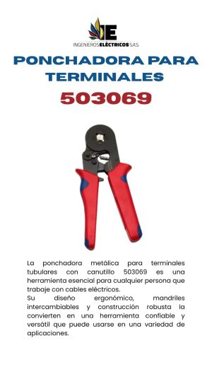 PONCHADORA PARA TERMINALES 503069