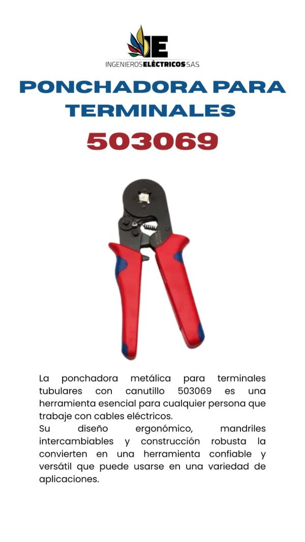 PONCHADORA PARA TERMINALES 503069