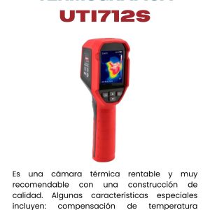 CÁMARA TERMOGRÁFICA UTI712S
